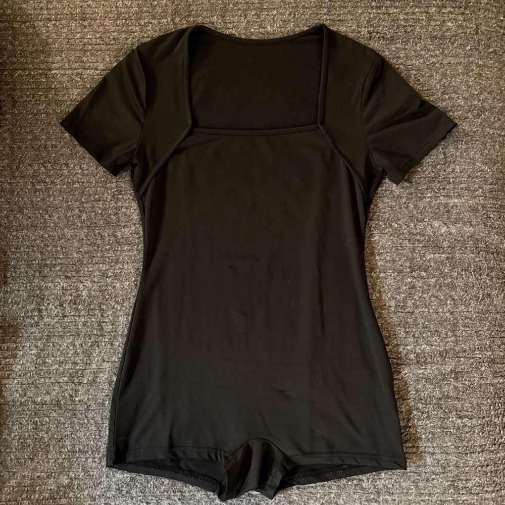 Classic Black Women's Bodysuit